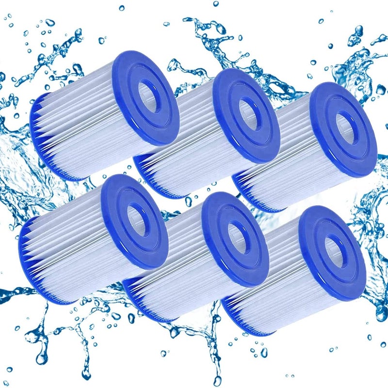 Wkłady filtracyjne w rozmiarze I do basenów Bestway, do pompy basenowej Bestway, filtr do basenu dmuchanego, łatwy montaż