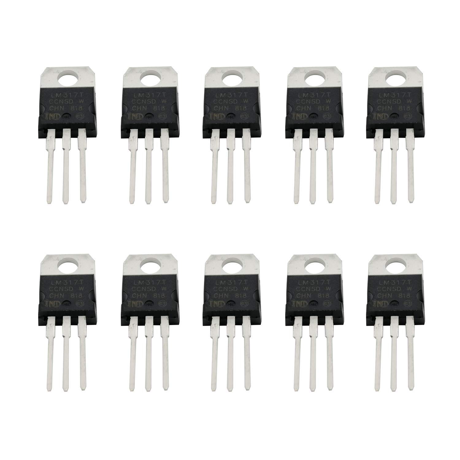 EMagTech 10pcs LM317 LM317T Regolatori Di Tensione Regolabili A 3 Terminali 1 2 37v 535915 EMagTech 10pcs LM317 LM317T Regolatori Di Tensione Regolabili A 3 Terminali 1 2 37v 535915