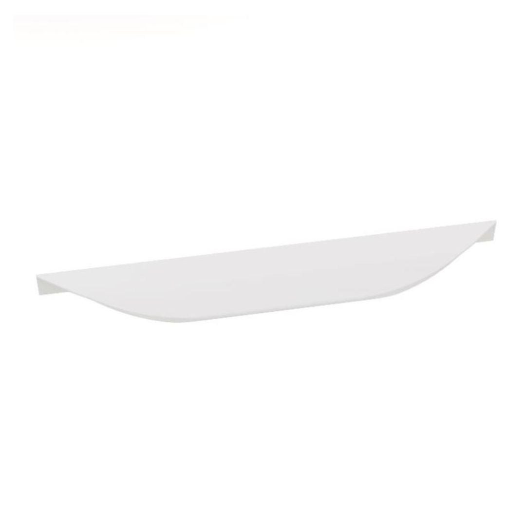 Uchwyt meblowy WAVE 26 cm biały krawędziowy