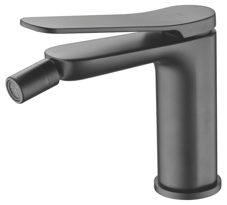 Rubinetto Monocomando Per Bidet MICE Serie MONZA - Nero Opaco, Acquia Calda/Fredda, Elegante E Pratico