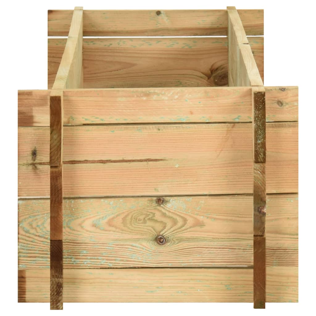 Jardinière surélevée de légumes bois de pin imprégné 120 cm 02_0000856 - 3