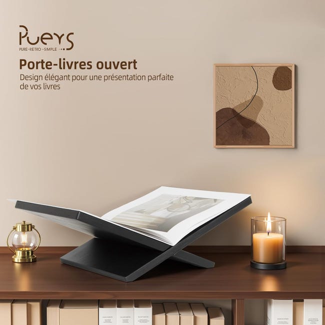 Support de Livre de Cuisine en Bois 22.6x37cm,Support de Recettes Réglable, Porte-Livre de Cuisine Suspendu,Décor de Style Rétro pour Vos Présentoirs de Cuisine,Pratique et Élégant Support de Livre de Cuisine en Bois 22.6x37cm,Support de Recettes Réglable, Porte-Livre de Cuisine Suspendu,Décor de Style Rétro pour Vos Présentoirs de Cuisine,Pratique et Élégant