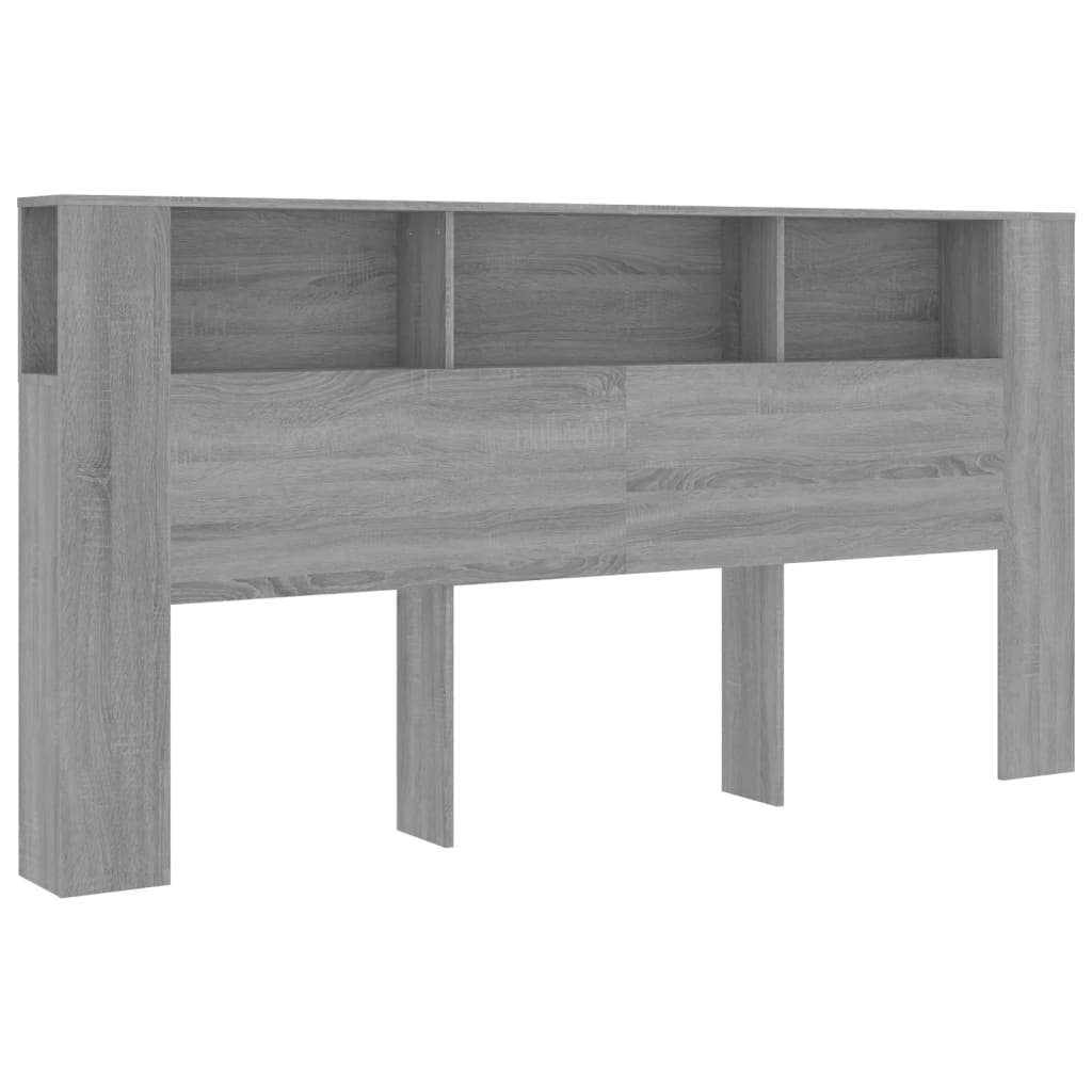 Armoire De Tête De Lit Noire - 100x18,5x104,5 Cm - Rangement Mural