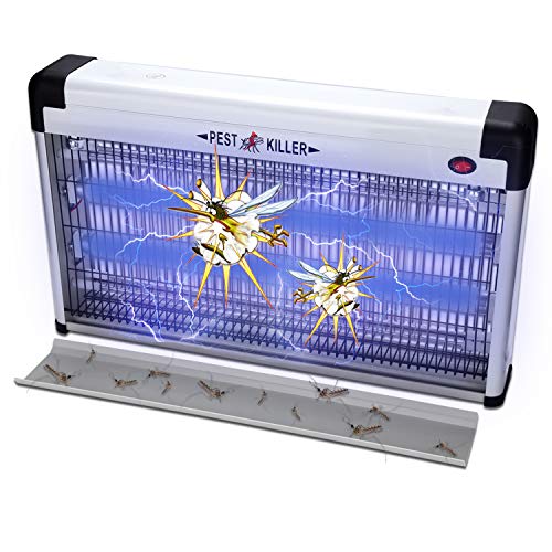 Lampada antizanzare, lampada elettrica antizanzare da 30 W, trappola per insetti a LED UVA