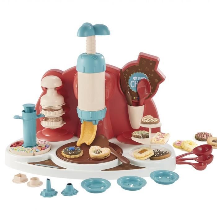 Smoby Fábrica De Chocolate – Set De Repostería Infantil Con Moldes Y Recetario, 40,5 X 21 X 20,3 Cm