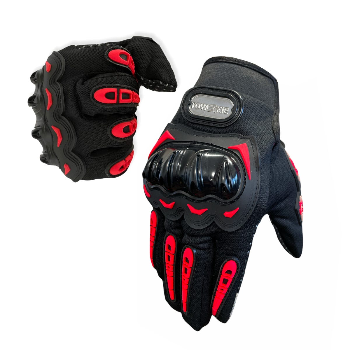 OUTLETISSIMO ® GUANTI DA MOTO UNISEX Touchscreen Sulle Dita CON PROTEZIONI NOCCHE MOTOCICLISMO MOTOCROSS ATV BMX MTB Bici Bicicletta ENDURO MARRONE FINTO SCAMOSCIATO TAGLIA L