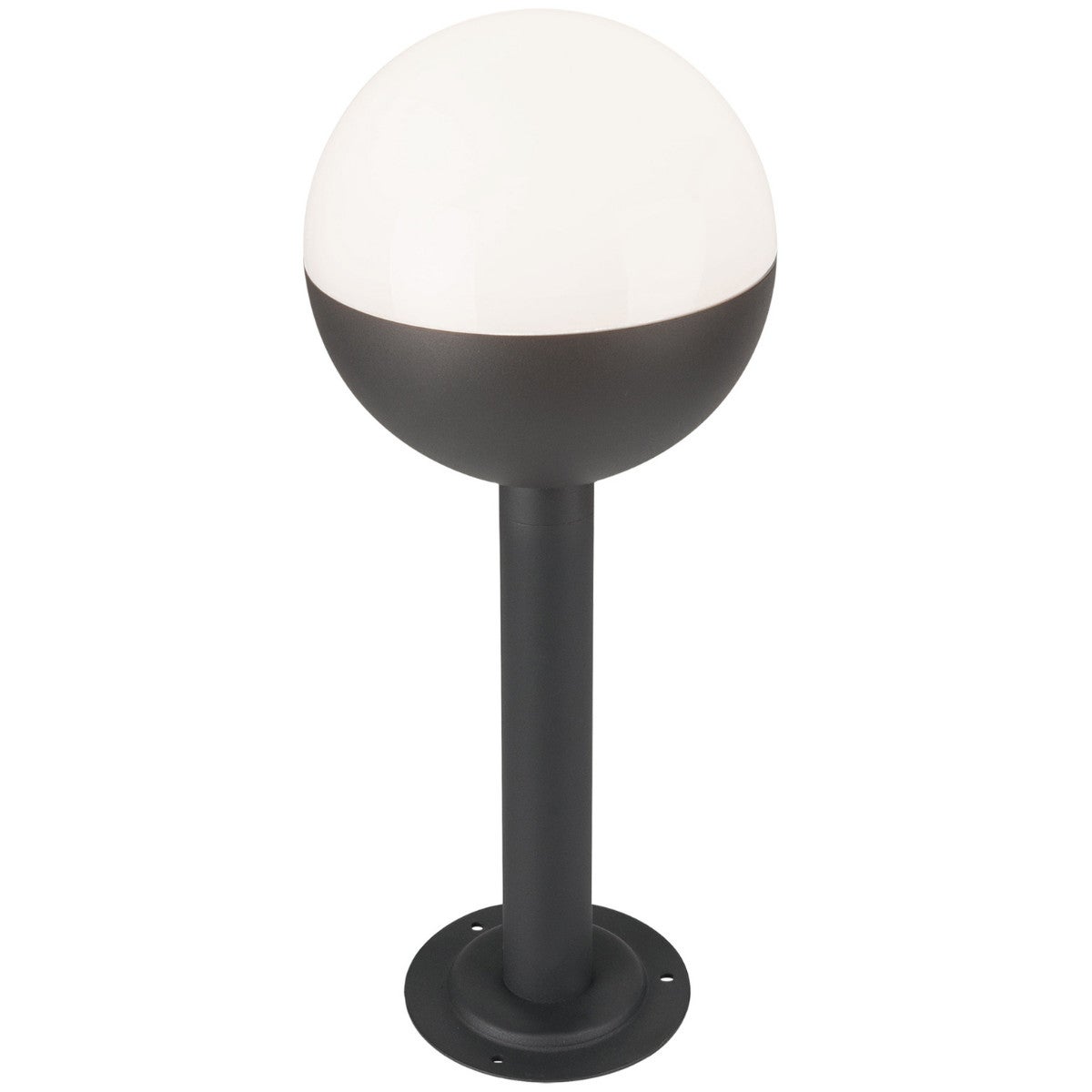 Lampa ogrodowa stojąca Ulsa czarny mat 1xE27x12W IP44 wym: 50 x 18 x 18 cm aluminium Polux