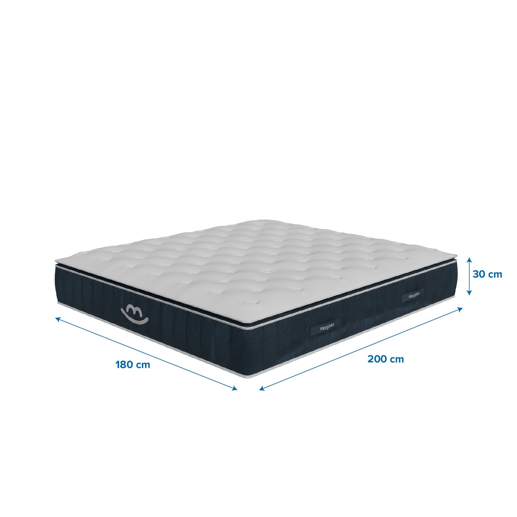 Matelas luxe hybride mémoire de forme 180x200 épais 30cm - Victoria - Morphea - 6