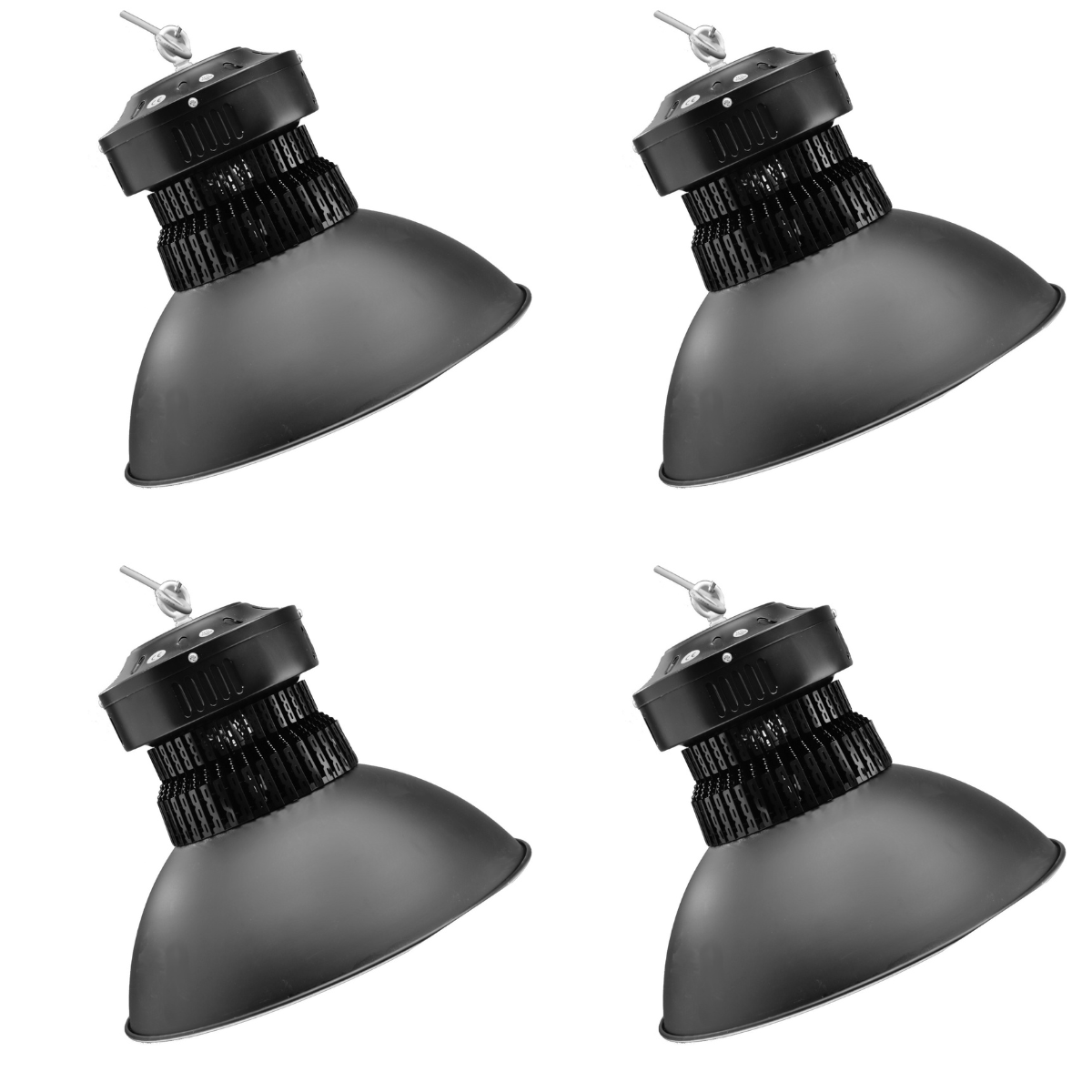 Zestaw 4 lamp przemysłowych LED "Tower" IP20 o mocy 200 W i jasności 20 000 lumenów, chłodna biel 6000 K SMD3030