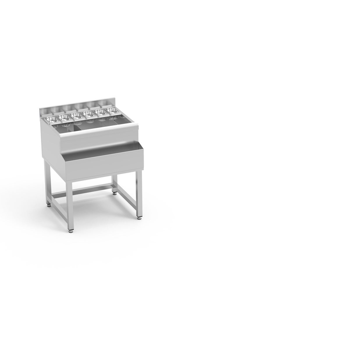 Bar Lynx module d'étagères avec plan de travail lisse - LBE-50 - CODIGEL