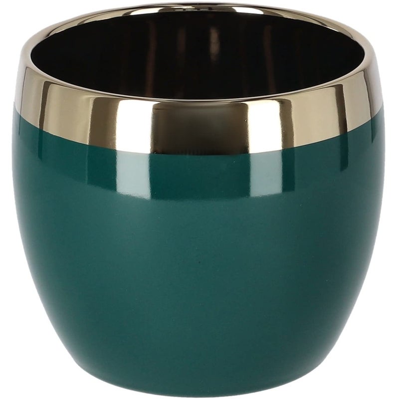 Doniczka szkliwiona 125 donica osłonka ceramika - KOTARBAU