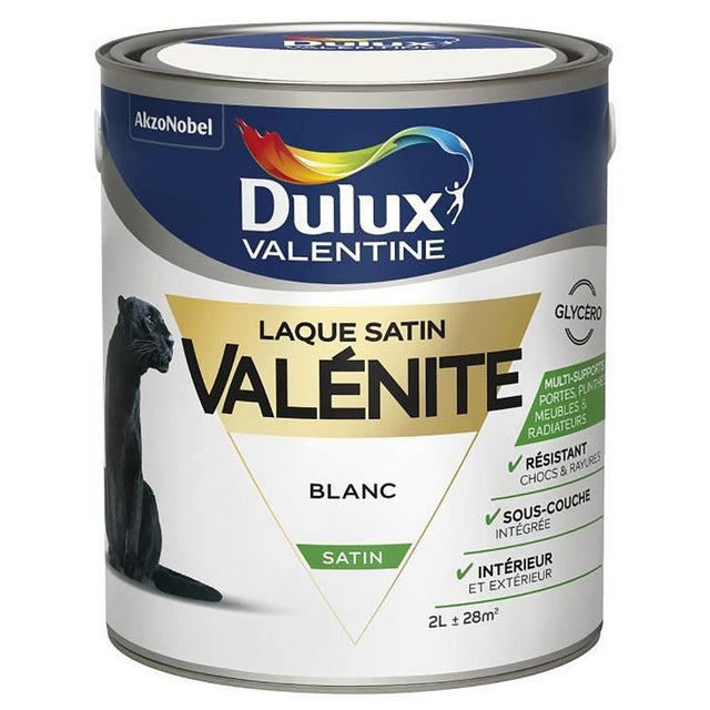 Laque Valénite - satin - 2L DULUX VALENTINE - Ton: Vert basque
