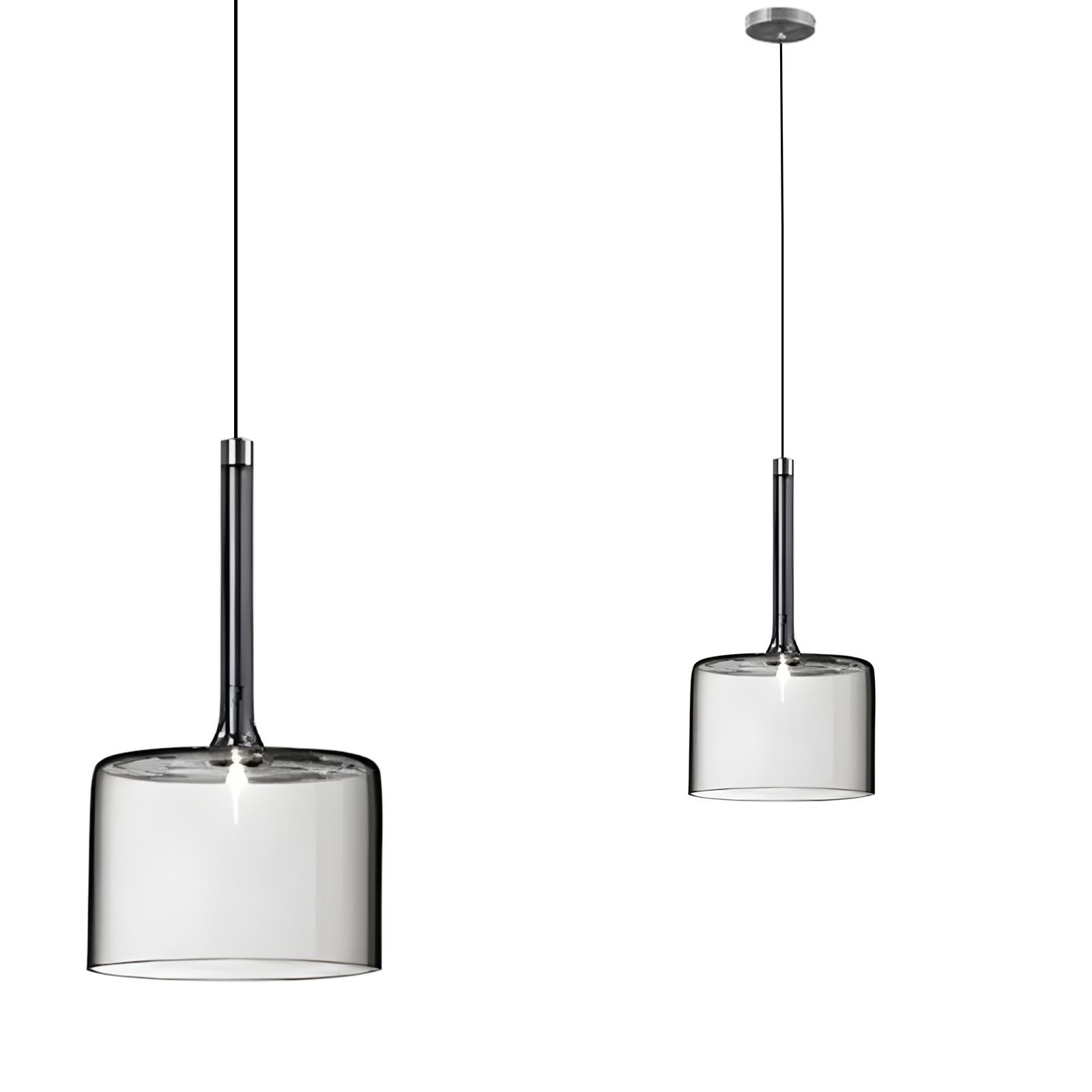 Lampa Sufitowa Wisząca Toolight App1701-1Cp A Szary