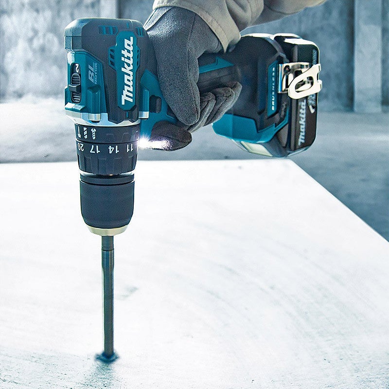 Perceuse à percussion 18V Li-Ion LXT (Machine seule) - MAKITA DHP487Z - 3