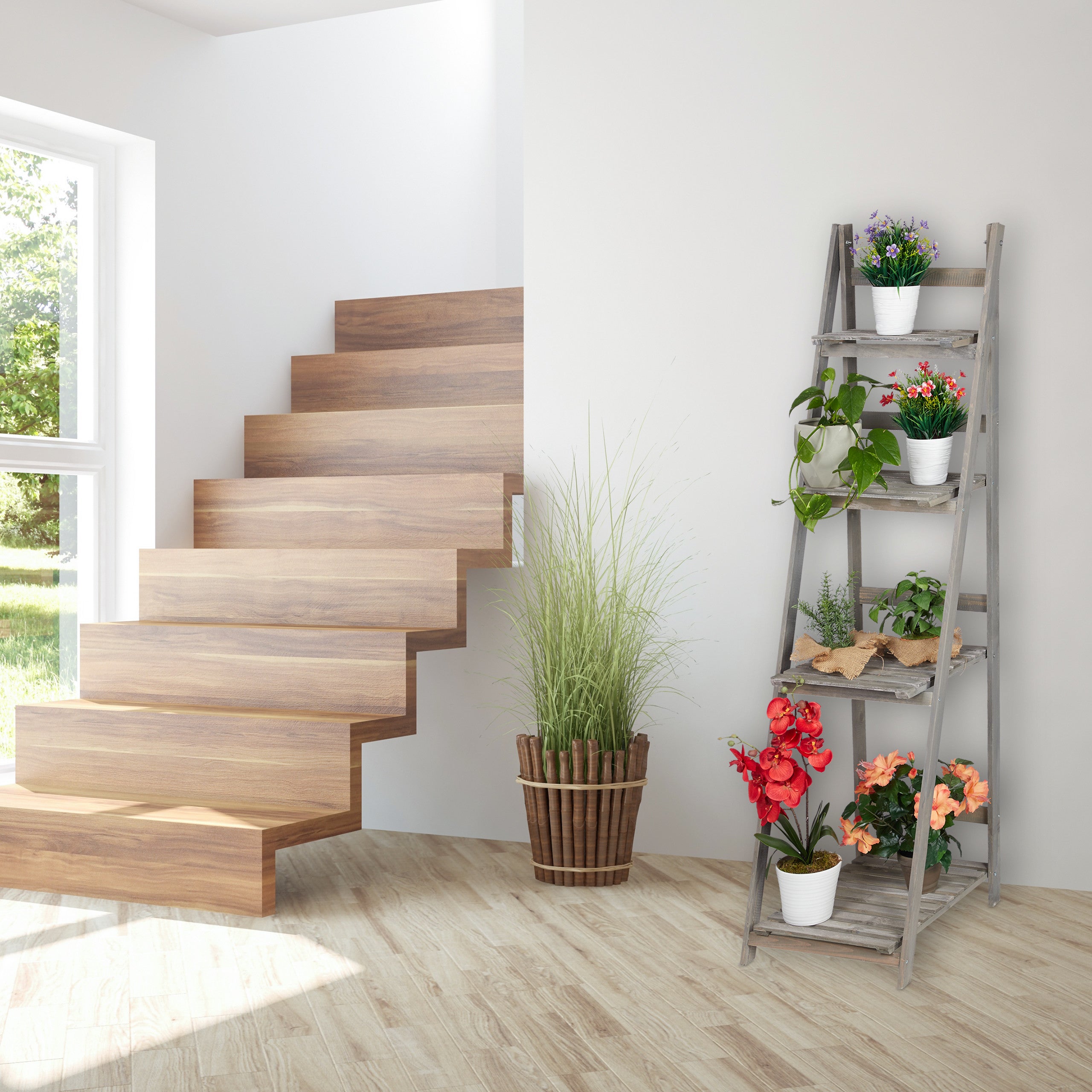 Reheyre 1 Lot De Supports Pour Plantes D'intérieur Et D'extérieur, 6