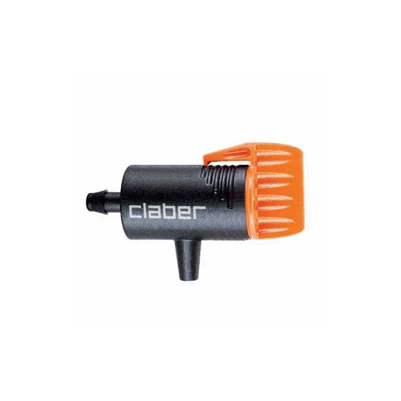 Rubinetto Per Micro Tubo 1/4” Claber 91270 – Valvola Intercettazione Per Irrigazione (5 Pezzi)