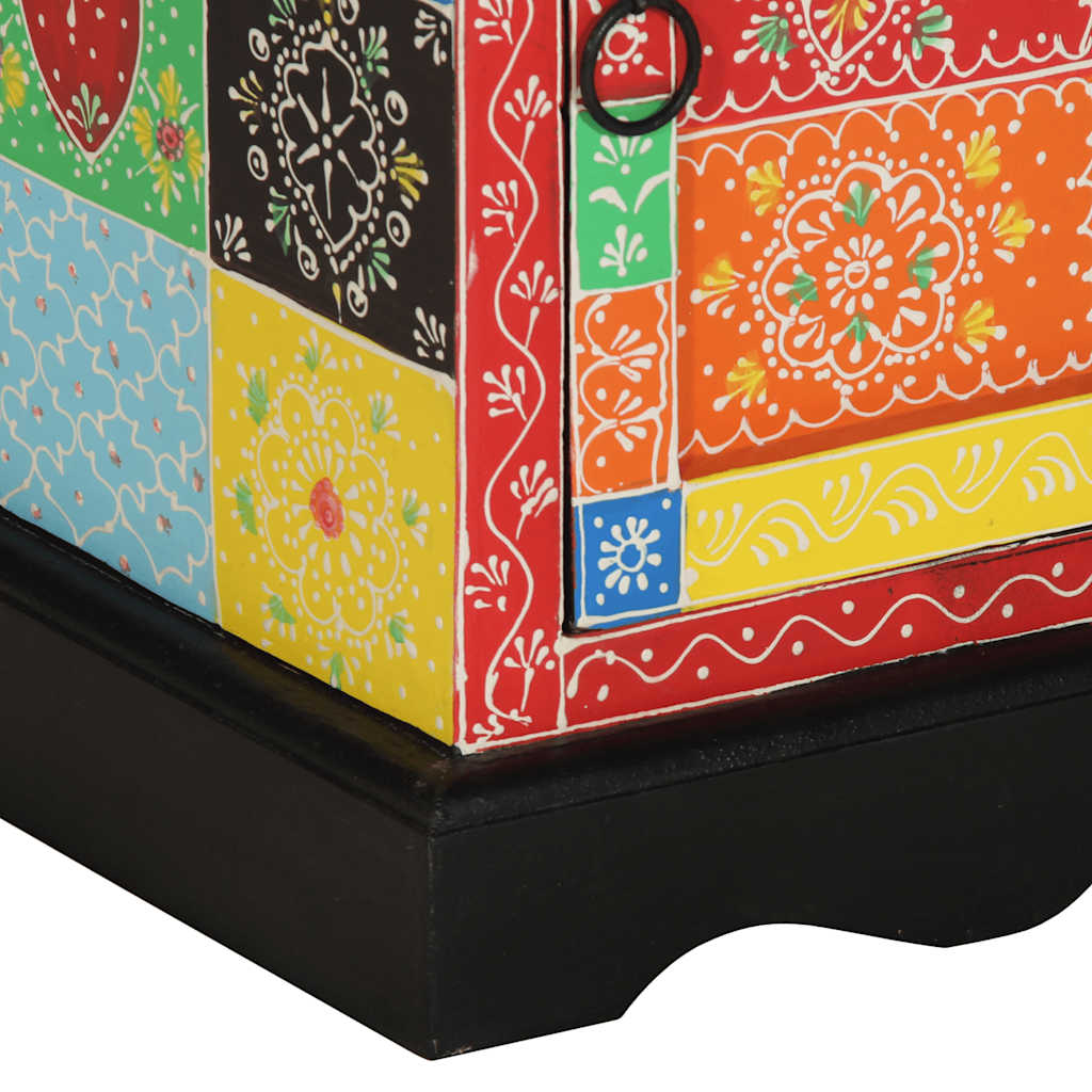 Tables de chevet multicolores 2 pièces 40 x 35 x 45 cm - 9