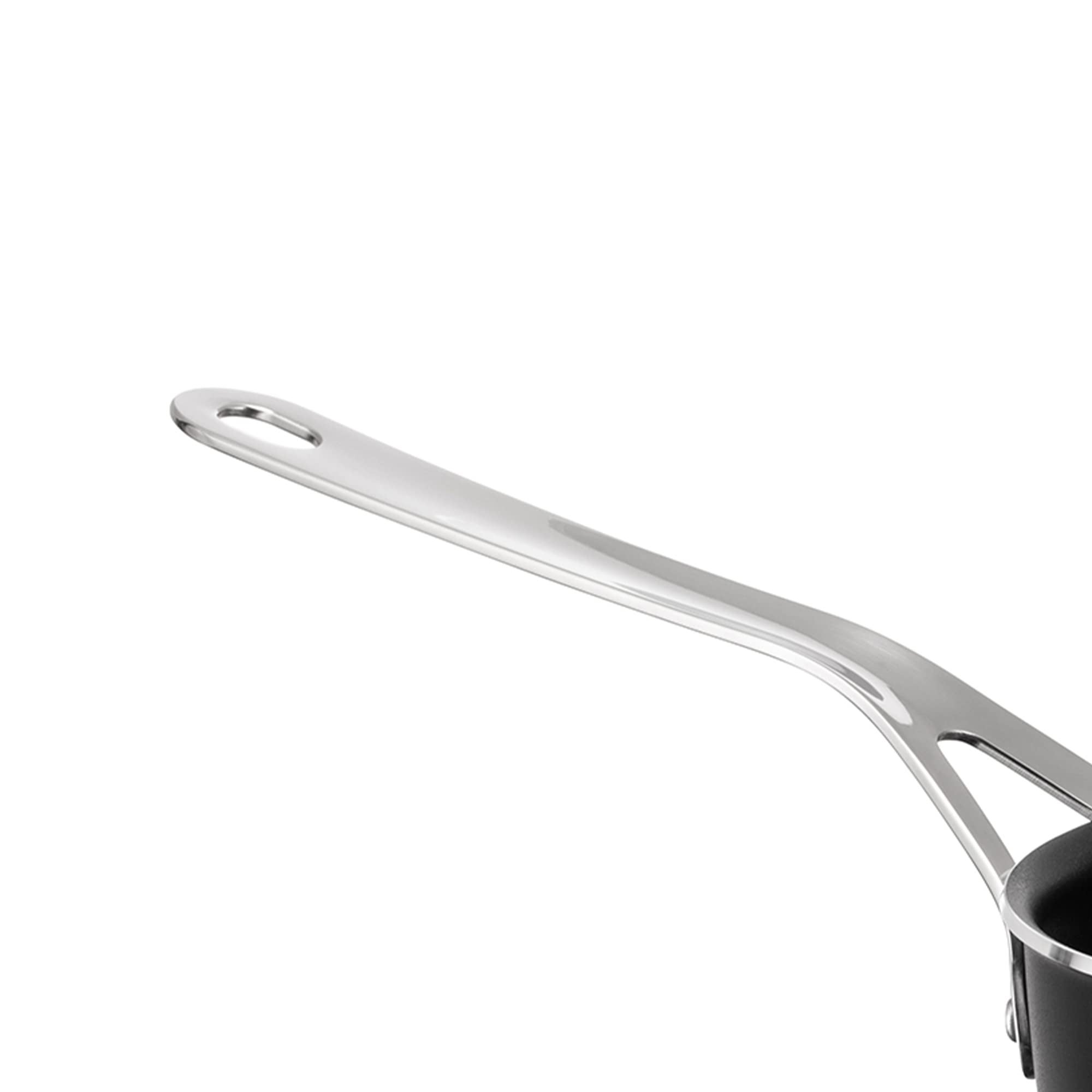 Padella Alessi Pots&Pans 24 Cm - Antiaderente, Alluminio, Fondo Magnetico Per Induzione, Manico In Acciaio Inox 18/10