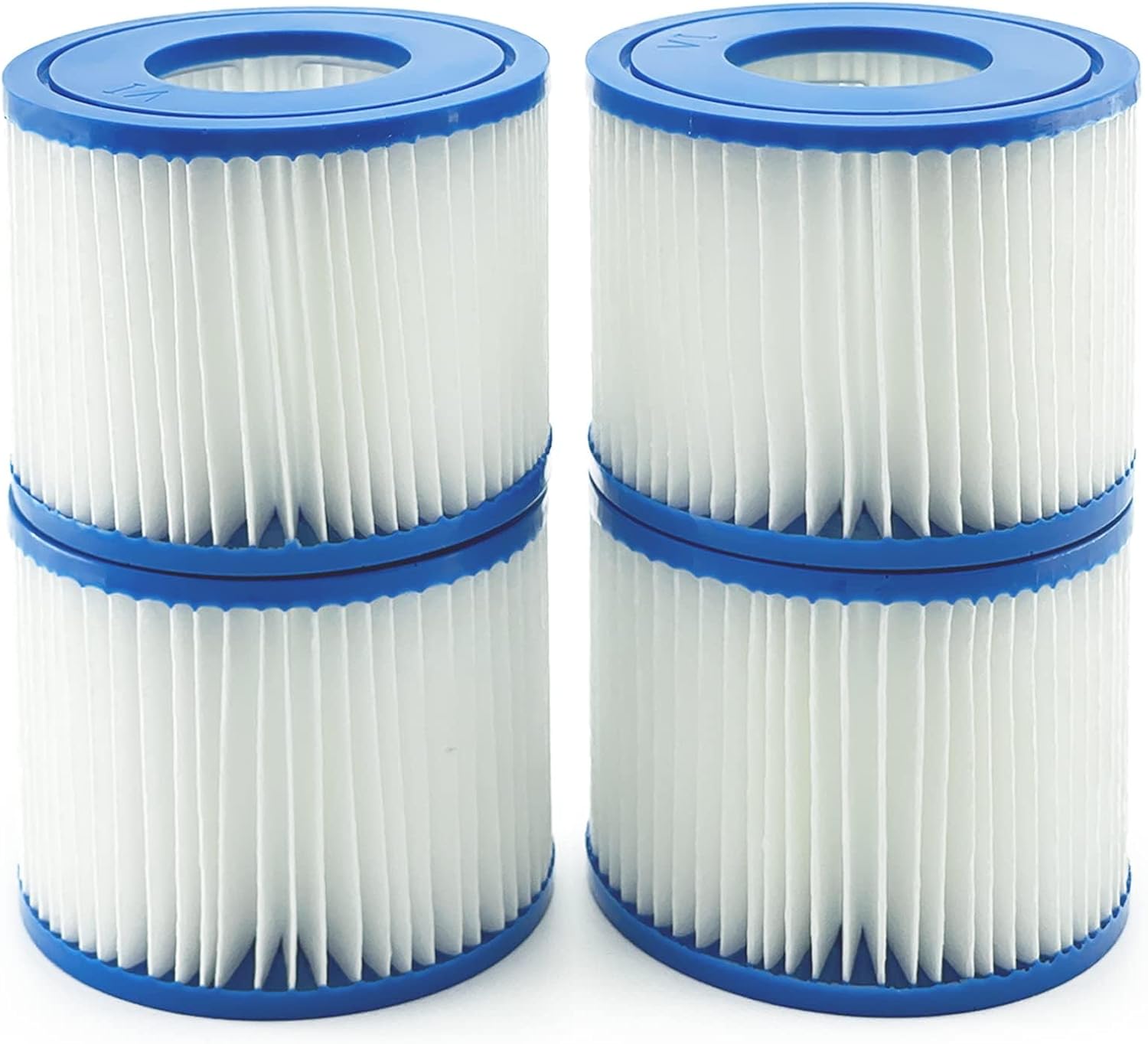 Zestaw 4 wkładów filtrujących VI do Bestway Spa, wymienne wkłady filtrujące do Miami Vegas Monaco BW58323, do Bestway 58239 (4 sztuki)