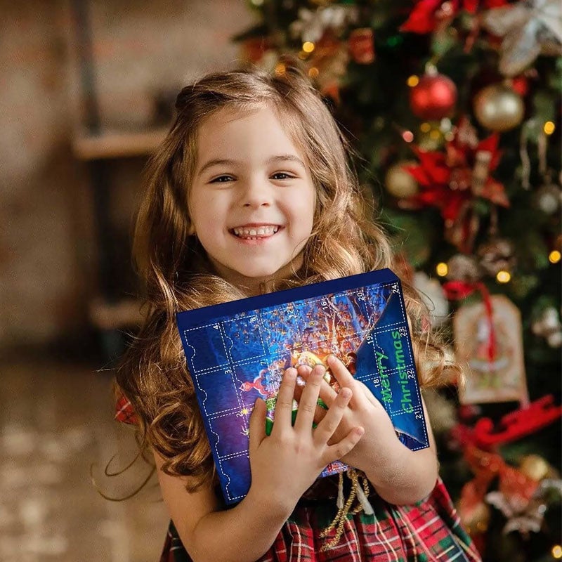 Kalendarz adwentowy 2025 – 24 dni niespodzianek z kolekcją ozdób 3D | Ozdoby choinkowe, prezent na odliczanie - 9
