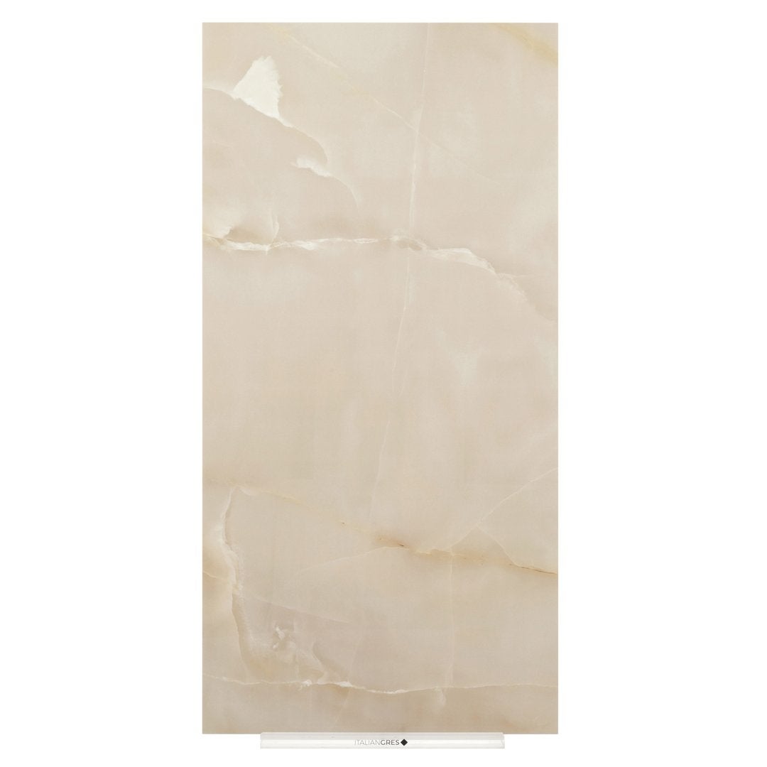 Charme Beige - Marmo Onice Lucido 6 mm - Piastrelle 60x120x0,6 cm 6 mm - MAO 5001 60x120 GLOSSY 6 mm - 4