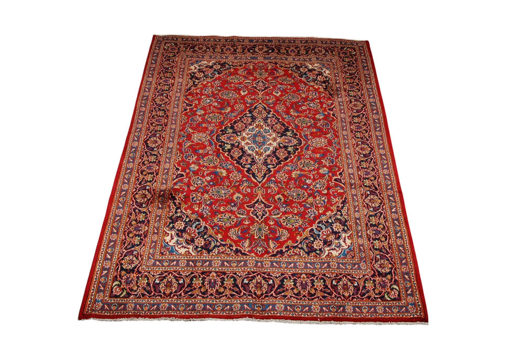 Oryginalny dywan Kashan 285x195 cm | GalleriaFarah1970