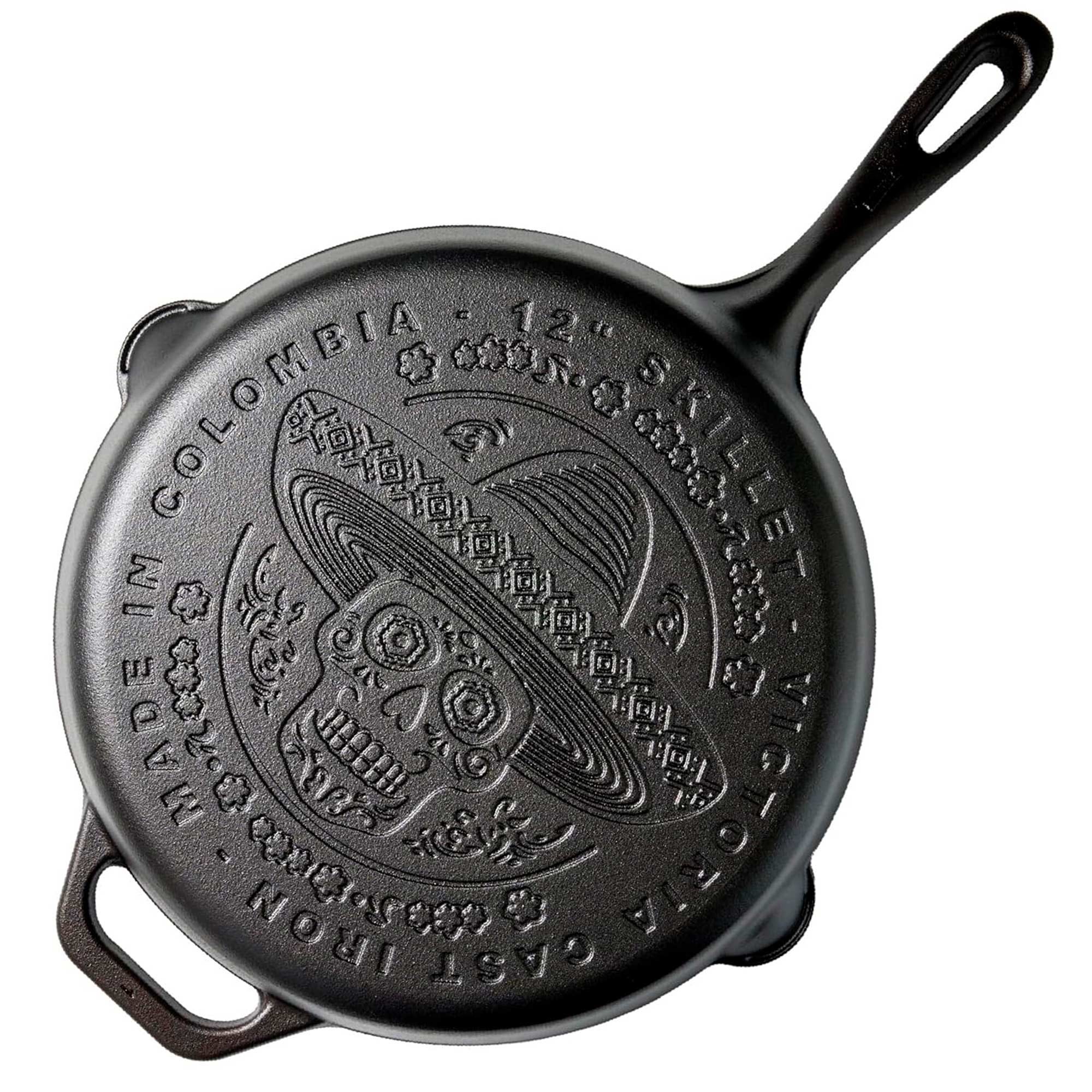 All-Clad Padella in ghisa – Padella in ghisa smaltata da 30,5 cm con coperchio, rivestimento smaltato, griglia, forno fino a 343,3 °C e compatibile con tutti i piani cottura a gas, elettrici e a All-Clad Padella in ghisa – Padella in ghisa smaltata da 30,5 cm con coperchio, rivestimento smaltato, griglia, forno fino a 343,3 °C e compatibile con tutti i piani cottura a gas, elettrici e a