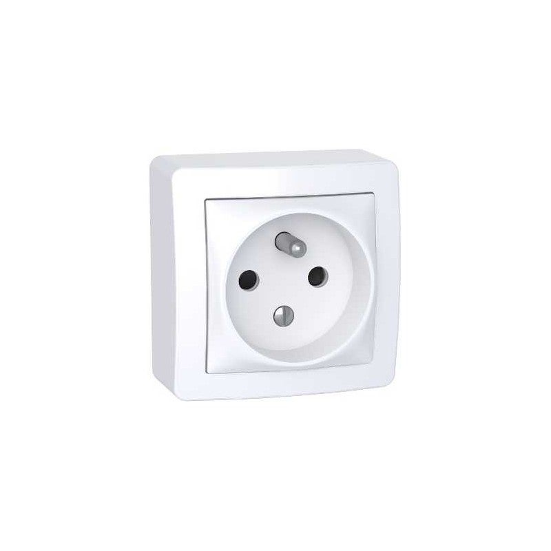 Masterplug Prise De Courant Simple Robuste Sans Prise Ni Câble, 13 A