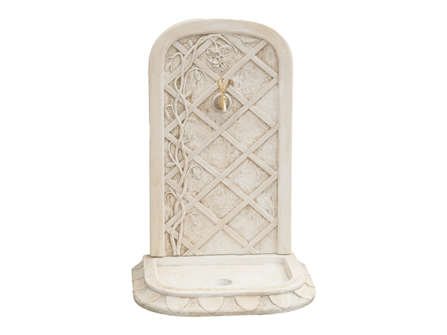 Fontaine de jardin Glycine en pierre reconstituée