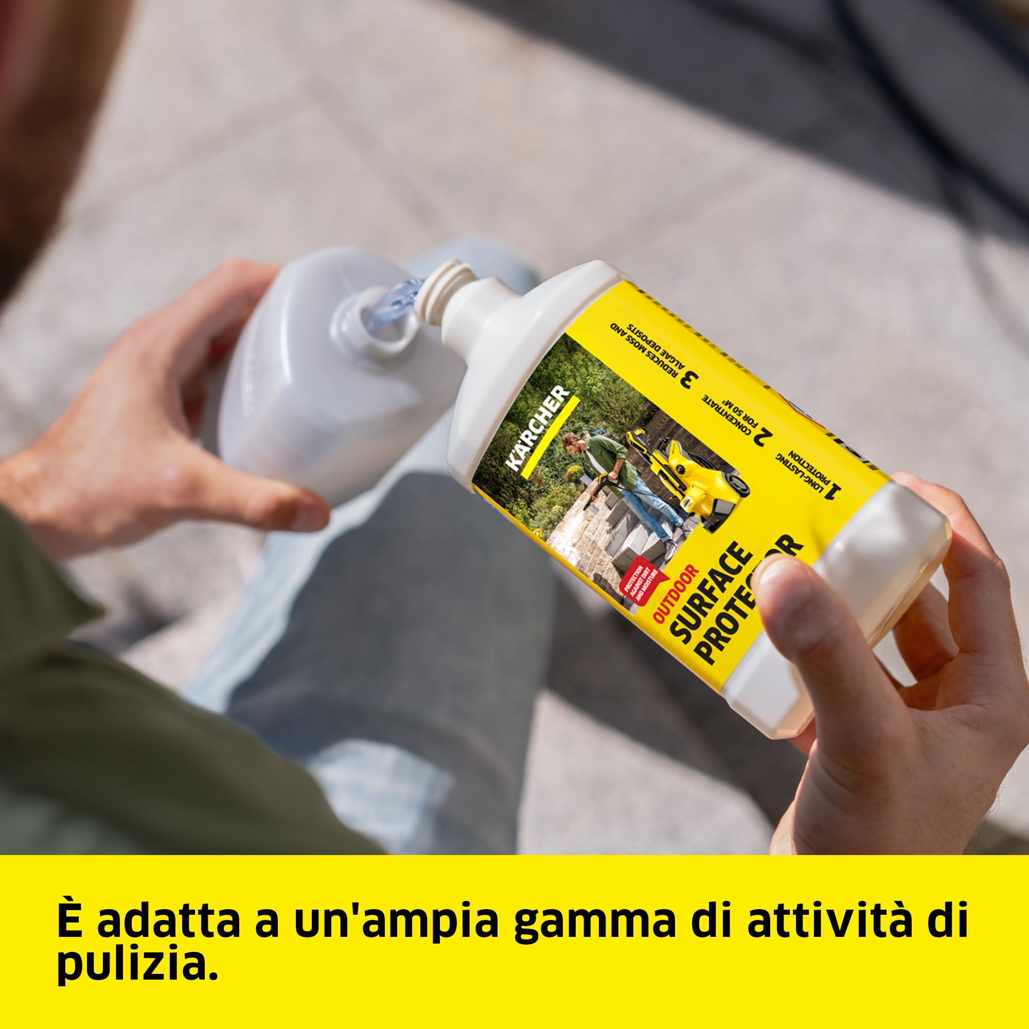 Nettoyeur haute pression Karcher K 3 FJ - 120 bars - 380 L/h - canon à mousse et détergent universel 1l - 7