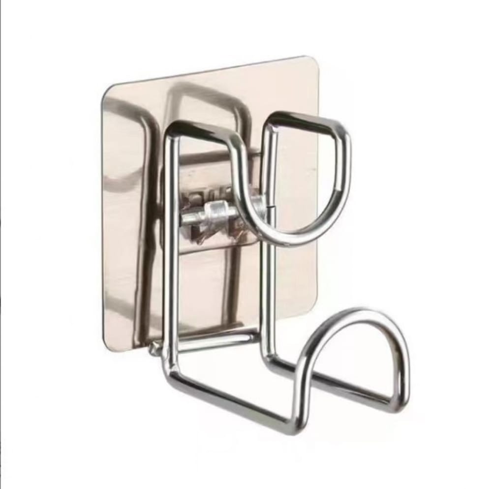 Ganci A Parete Autoadesivi Impermeabili, ABS, Multiuso, Per Cucina, Bagno, Camera Da Letto, Bianco, 13,4x4x2 Cm