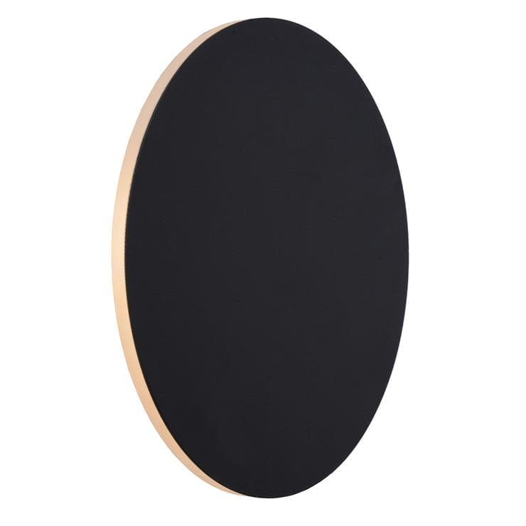 Kinkiet LED EKLYPS czarny 8W Ciepła biel 480lm aluminium wym:3,5x25x25cm IP20 Lucide