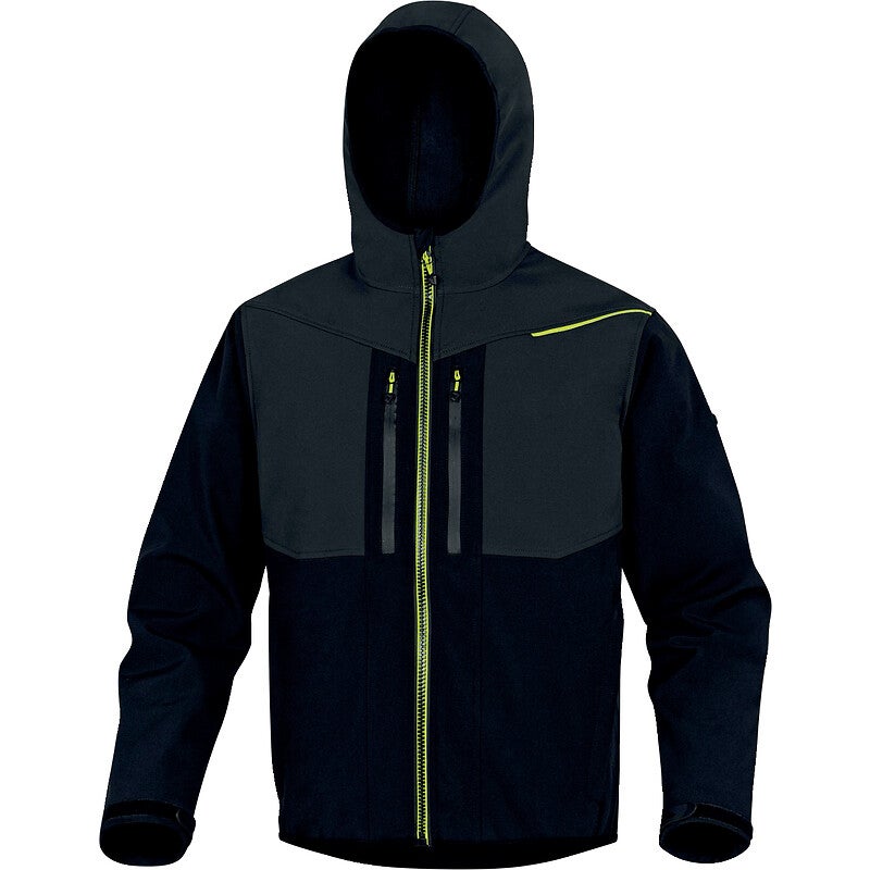 Veste softshell Horten2 Noir/Jaune - DELTA PLUS - Taille L - 4
