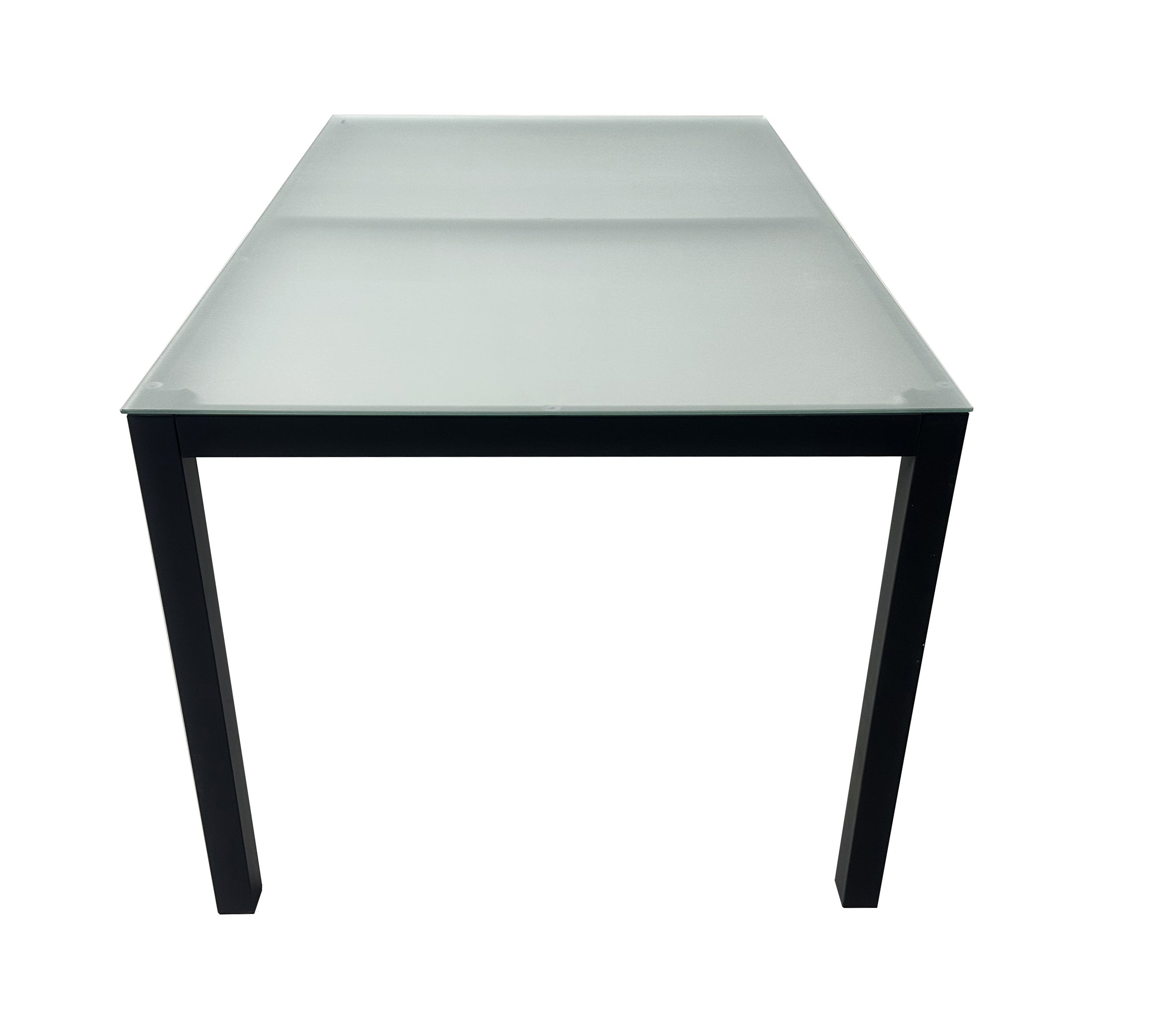 Mesa de Jardín Rectangular de Aluminio Gris Antracita 150x90 cm – Cristal Templado | Exterior y Terraza BENIDORM - 5