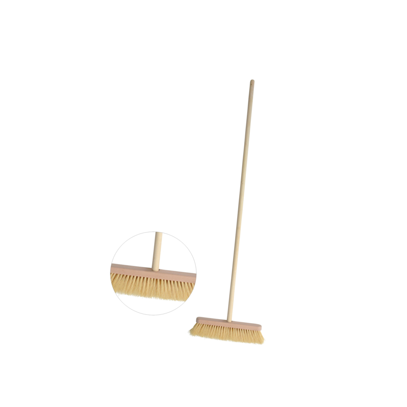 Lot 10 Manches Bois Hêtre 170 Cm Diam. 27 Mm – Universel Pour Balai, Râteau, Houe, Outils Jardin – Tête Ronde Polie