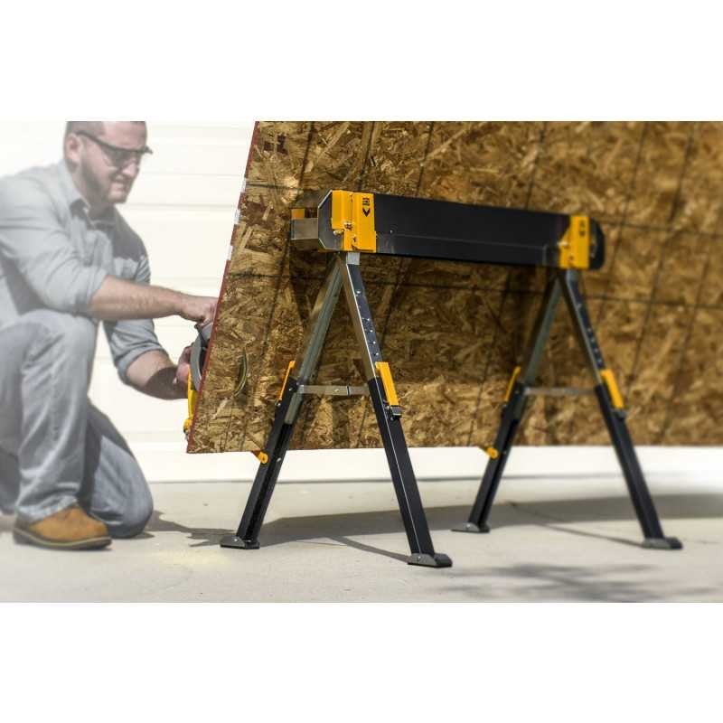 Pack de 2 tréteaux-table réglables C700 (Capacité 1180kg/paire) - TOUGHBUILT TB-C700-2-XEA - 4
