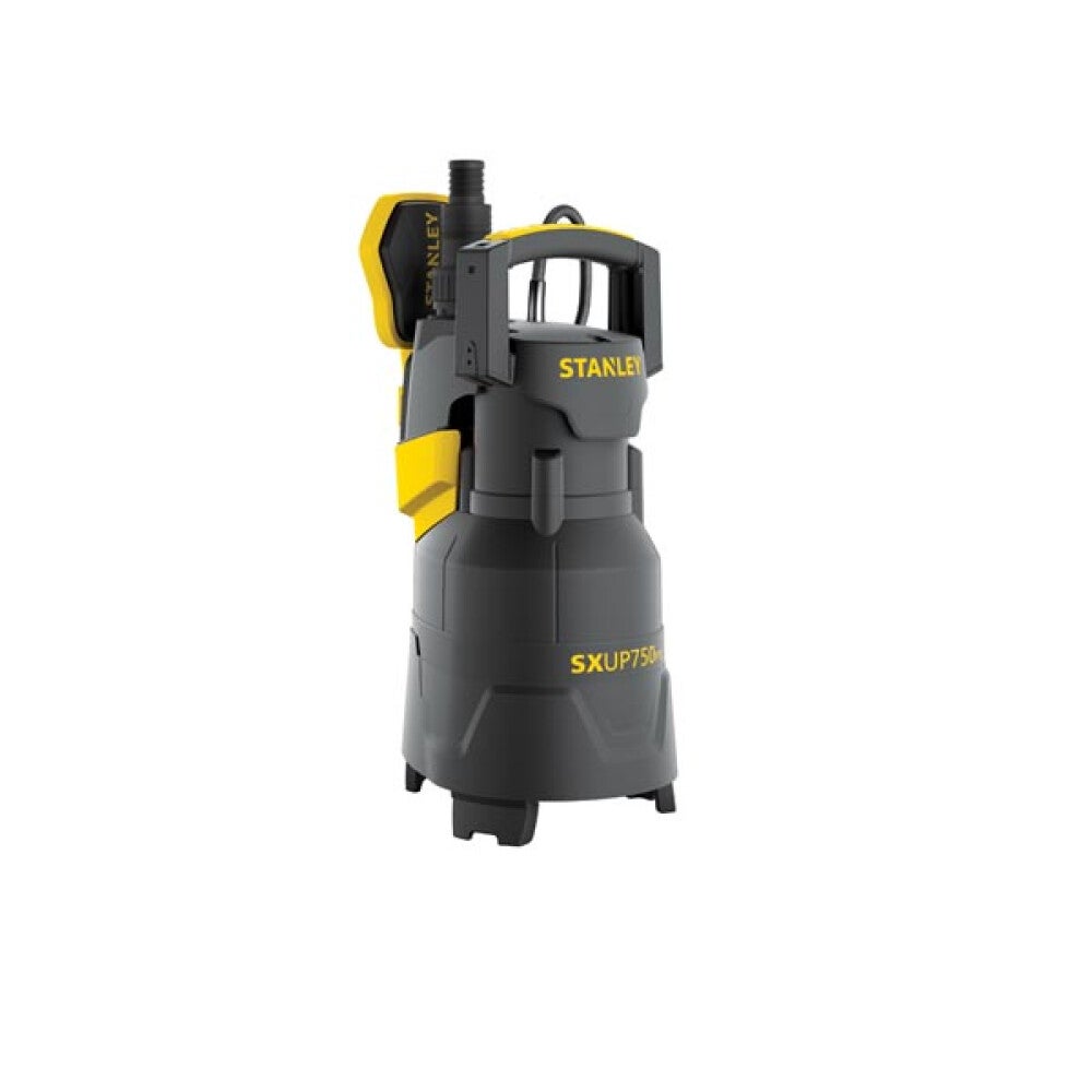 Pompa zanurzeniowa do czystej i brudnej wody Stanley SXUP750PTE (750 W, 13500 l/h, 8 m)