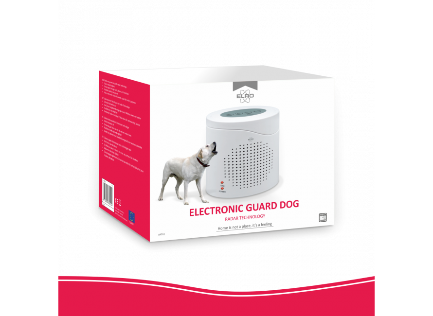 ELRO ARD51 Surveillance électronique avec aboiement de chien réaliste en 3D - 6