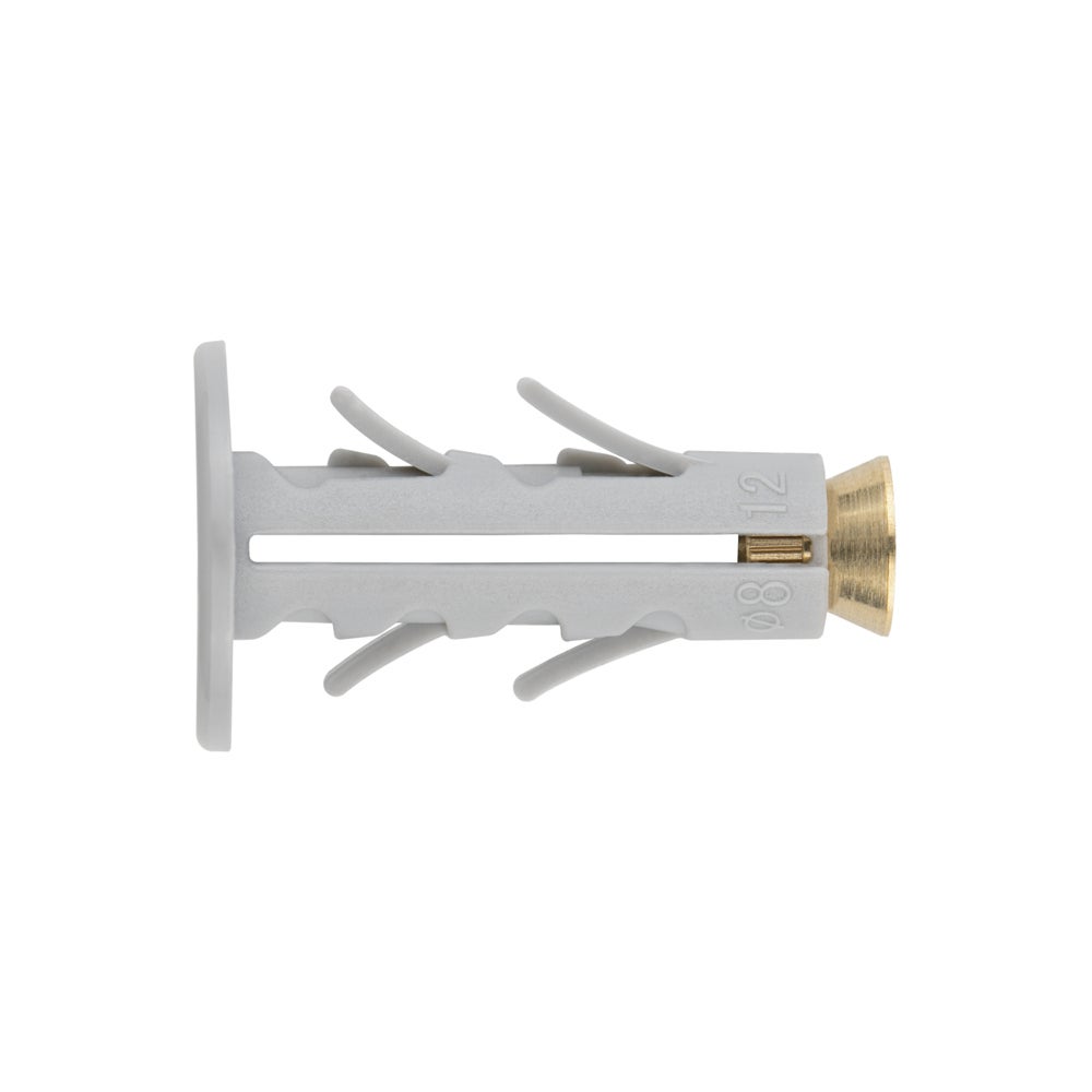 Cheville nylon pour briques creuses et matériaux pleins M4 x 30 Ø8 — free download