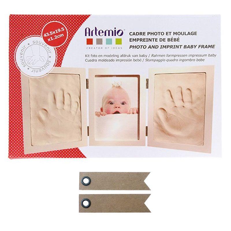 Kit Calco Mani 3D Baby Junior "Budget" / Impronta Mano / Alginato, Gesso Per Calchi / Studio Calco Corpo - Italia