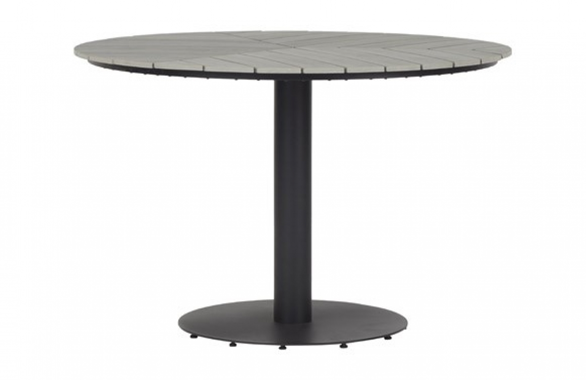 Hector stół ogrodowy Ø110 cm szary.