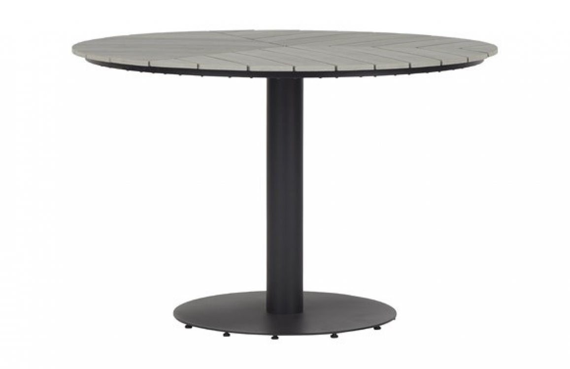 Hector stół ogrodowy Ø110 cm szary.