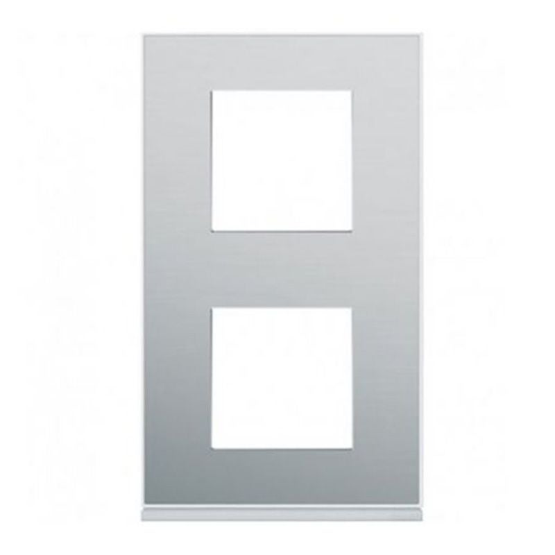 Plaque D'encastrement Double Verticale Arnould ESPACE - Entraxe 57mm - Ancien Stock Neuf