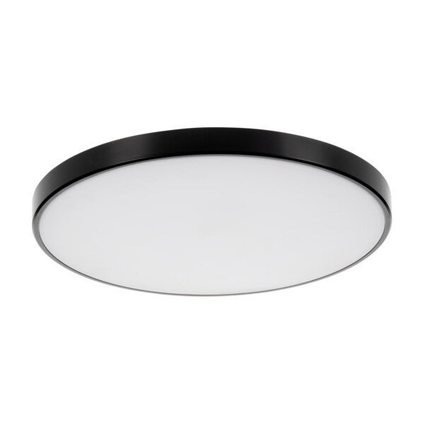 Plafon Plafon okrągły czarno-biały LED 20W 3000K-6500K 2060lm wym: 5,6 x 39 cm IP20 tworzywo sztuczne Kanlux