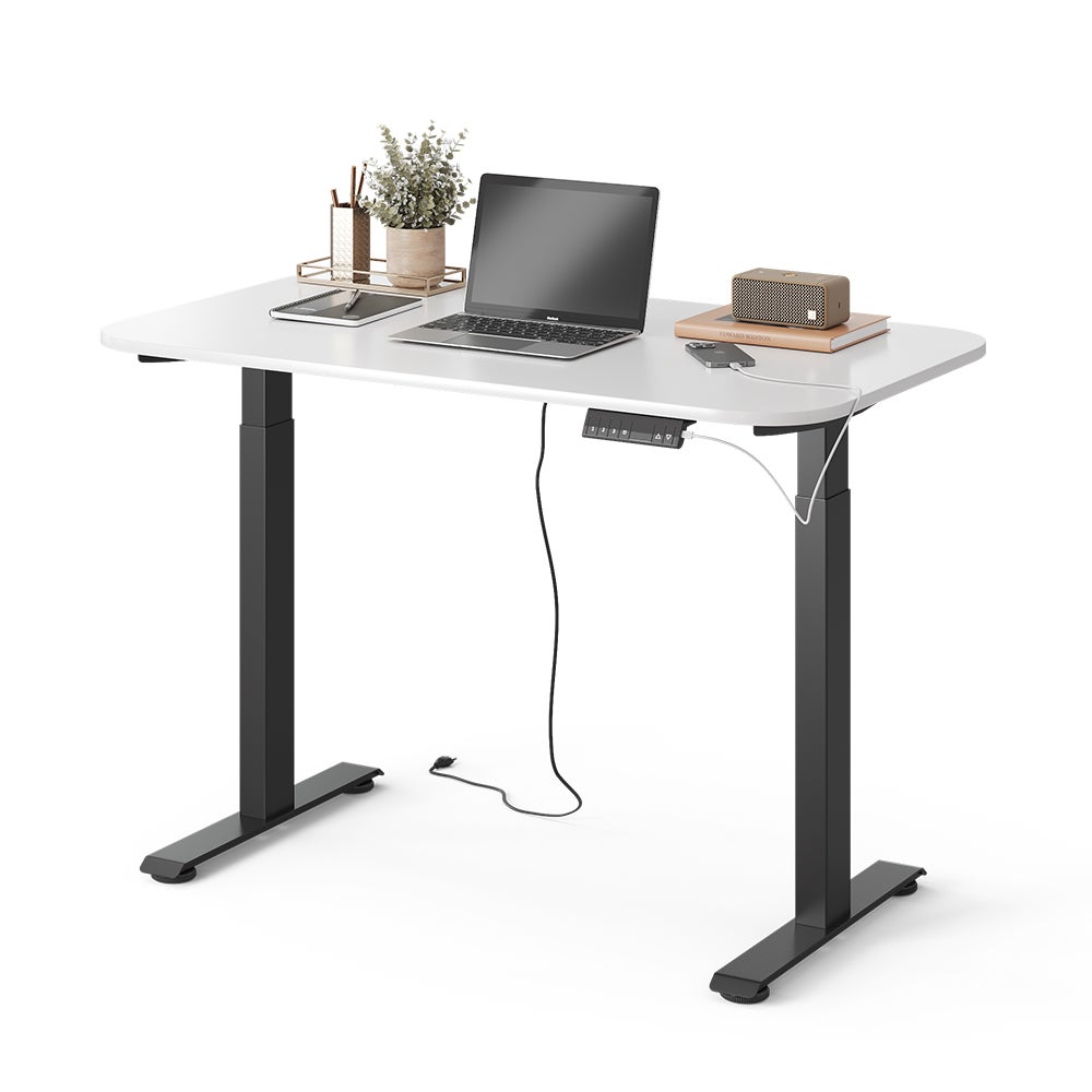 Vicco Biurko Elevate, Czarny/biały, 120 x 70 cm 2 silniki - 6