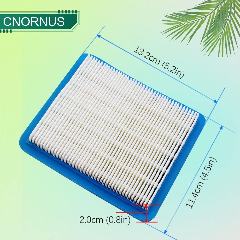 Filtri Per Tosaerba 491588 5 Filtri Aria Per Tosaerba Briggs & Stratton - Modelli 491588, 491588s, 399959 5 Pezzi Filtri - Foto 5