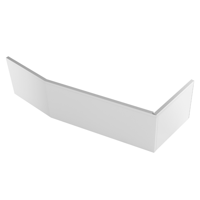 Tablier bain douche JACOB DELAFON Bastille installation en angle blanc brillant