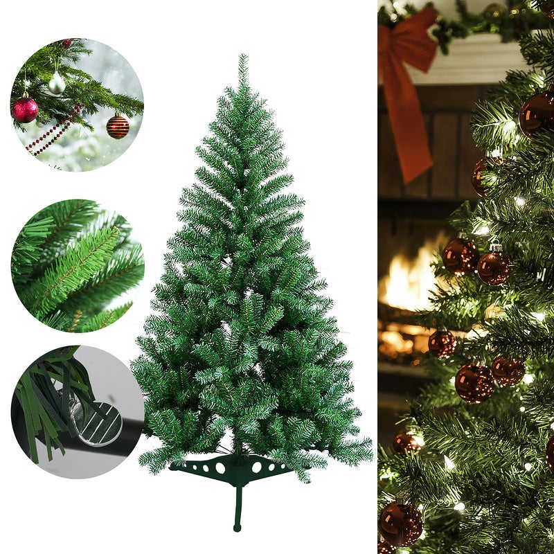 Árbol De Navidad Hecho Con Botellas De Plástico Recicladas