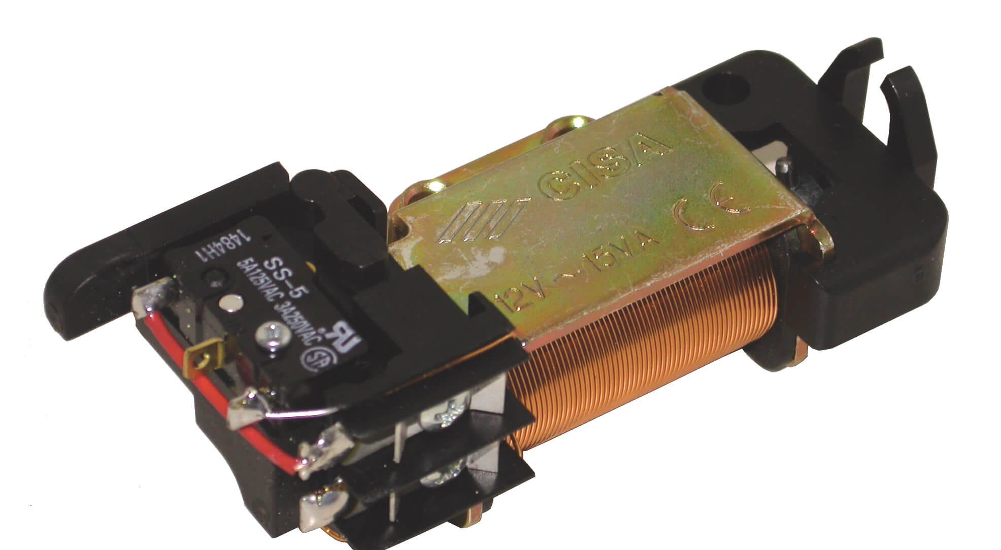 Vector Model 07025 GROUPE DE BOBINES DE SERRURE ÉLECTRIQUE 07025 CISA VOLT 12 | Leroy Merlin
