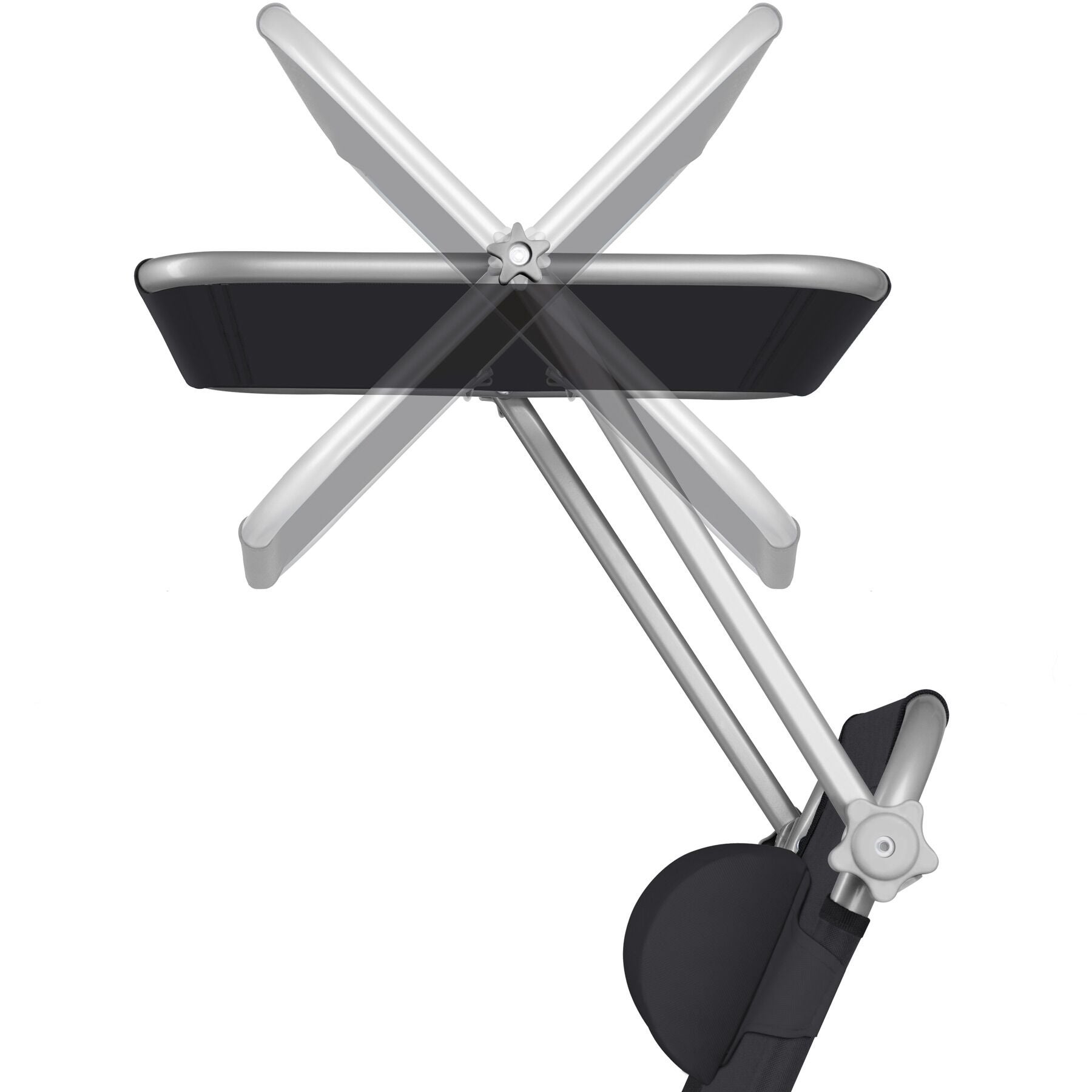 Lot de 2 transats en polyester et acier pliables réglables sur 4 positions avec appui-tête 190 x 68 x 65 cm TECTAKE - 4